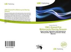 Copertina di 1981 Grand Prix Motorcycle Racing Season