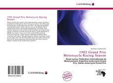 Capa do livro de 1982 Grand Prix Motorcycle Racing Season 