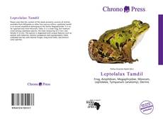 Buchcover von Leptolalax Tamdil