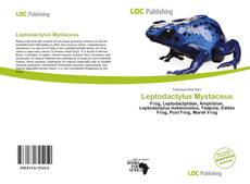 Copertina di Leptodactylus Mystaceus