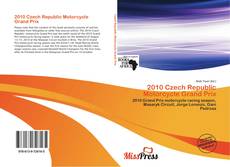 Portada del libro de 2010 Czech Republic Motorcycle Grand Prix
