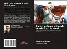 Обложка Impact de la pandémie de covid-19 sur la santé