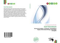 Bookcover of Carl Gersbach