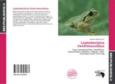 Leptodactylus Ventrimaculatus kitap kapağı