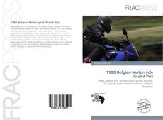 Borítókép a  1988 Belgian Motorcycle Grand Prix - hoz