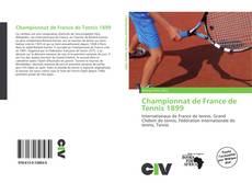 Portada del libro de Championnat de France de Tennis 1899