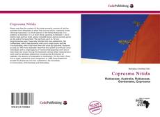 Capa do livro de Coprosma Nitida 