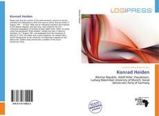Copertina di Konrad Heiden