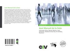 Copertina di José Manuel de la Sota