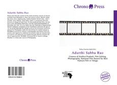 Buchcover von Adurthi Subba Rao