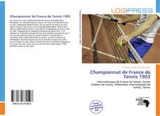 Championnat de France de Tennis 1903 kitap kapağı