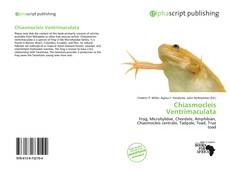 Chiasmocleis Ventrimaculata的封面