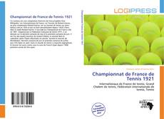Copertina di Championnat de France de Tennis 1921