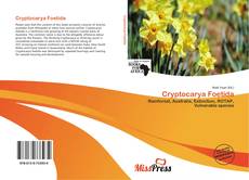 Portada del libro de Cryptocarya Foetida