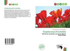 Buchcover von Cryptocarya Foveolata