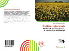 Copertina di Cryptocarya Laevigata