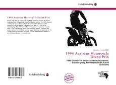 Capa do livro de 1994 Austrian Motorcycle Grand Prix 