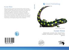 Portada del libro de Lesser Siren