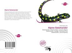 Portada del libro de Alpine Salamander