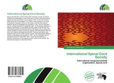 Copertina di International Spinal Cord Society