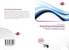 Portada del libro de Gold-Striped Salamander