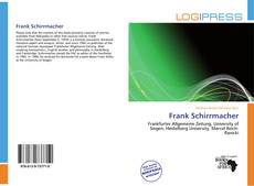 Copertina di Frank Schirrmacher