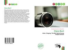 Buchcover von Clare Burt