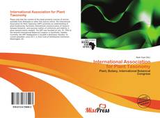 Bookcover of International Association for Plant Taxonomy