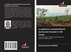 Bookcover of La gestione consuetudinaria dei terreni forestali in RD Congo