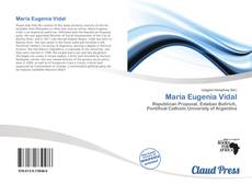 Copertina di María Eugenia Vidal