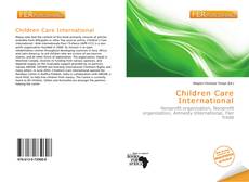 Capa do livro de Children Care International 