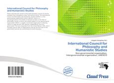 Copertina di International Council for Philosophy and Humanistic Studies