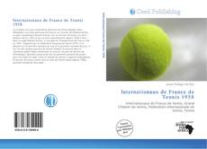 Portada del libro de Internationaux de France de Tennis 1958