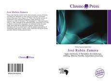 Buchcover von José Rubén Zamora