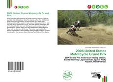 Borítókép a  2006 United States Motorcycle Grand Prix - hoz