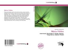 Buchcover von Mária Földes
