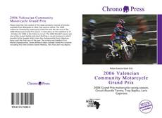 Buchcover von 2006 Valencian Community Motorcycle Grand Prix