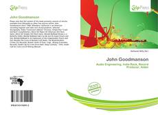 Buchcover von John Goodmanson