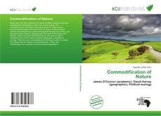 Buchcover von Commodification of Nature