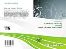 Capa do livro de American Heraldry Society 