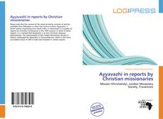 Capa do livro de Ayyavazhi in reports by Christian missionaries 