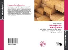 Buchcover von Intraspecific Antagonism