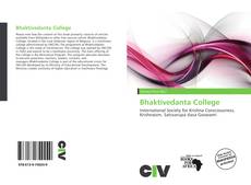 Bhaktivedanta College的封面