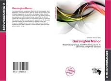 Buchcover von Garsington Manor