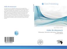 Bookcover of Jiddu Krishnamurti