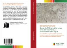 Portada del libro de O uso de RCD em diferentes tipos de concretos, beneficiados pelo jigue