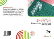 Copertina di Epigenetic Theory