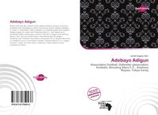 Buchcover von Adebayo Adigun