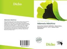 Copertina di Ademola Adeshina