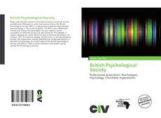 British Psychological Society的封面